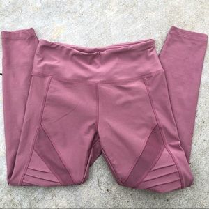 Vogo Athletica Pink High Waisted Leggings Size S